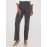 Front Pintuck Straight Leg Long Length Twill Pants