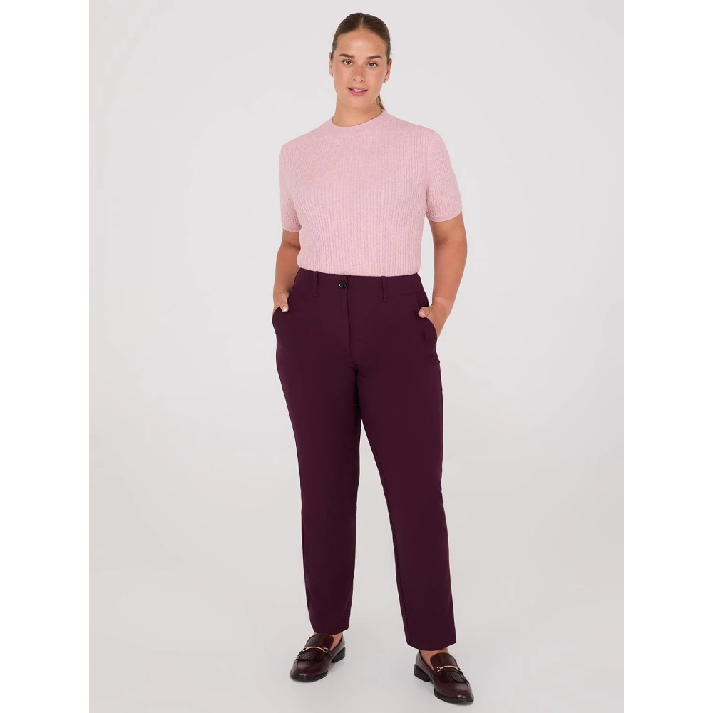 No Waistband Straight Leg Regular Length Pants