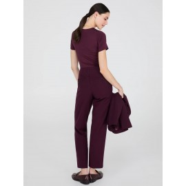 No Waistband Straight Leg Regular Length Pants