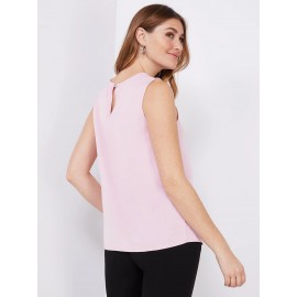 Sleeveless Textured Blouse