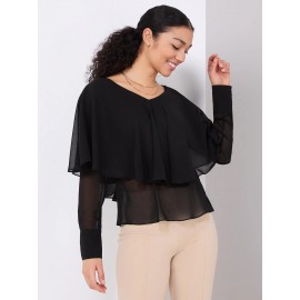 Layered Chiffon Blouse