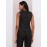 Pinstripe Button-Front Vest
