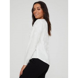 Scoop Neck Blouse