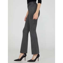 Striped Flare Leg Pants