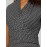 Print Short Sleeve Crossover Front Top