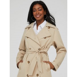Relaxed Fit Trench Coat
