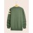Men's ''G'' Pattern Sweater, Warm Trendy Knit Pullover