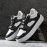 Men's Solid Trendy Platform Shoes For Outdoor Casual Activities Non Slip Lace Up, All Seasons